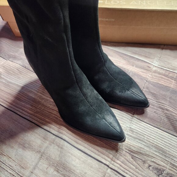 Seychelles Begging You Suede Pointed Toe Western Boots - Picture 4 of 10